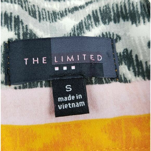 The Limited Top Womens Small Yellow Spaghetti Strap Racerback Tank Camisole - Picture 3 of 4